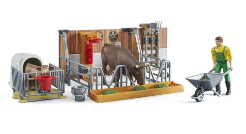 62611 bworld cow and - 62611, calf
